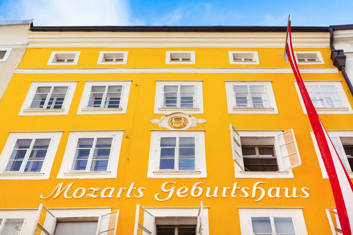 See where it all began at the birthplace of the world-famous composer, Mozart.