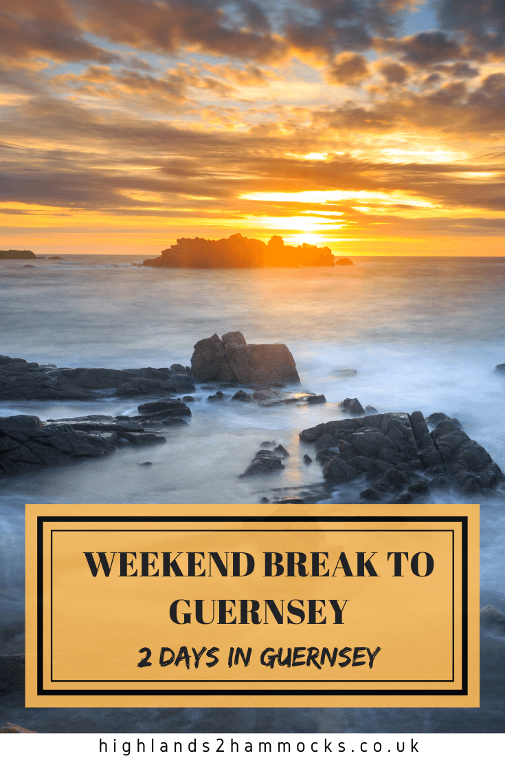 2 days in guernsey pinterest image