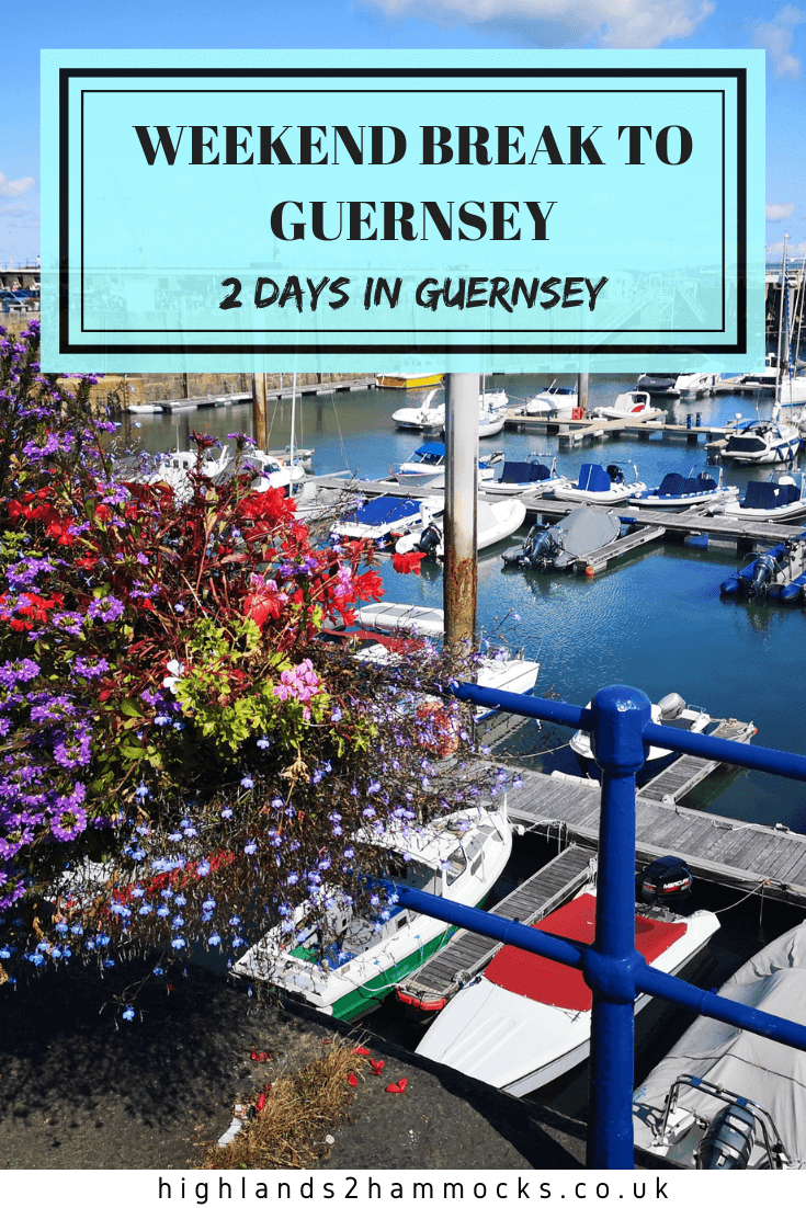 48 hours in guernsey pinterest image 