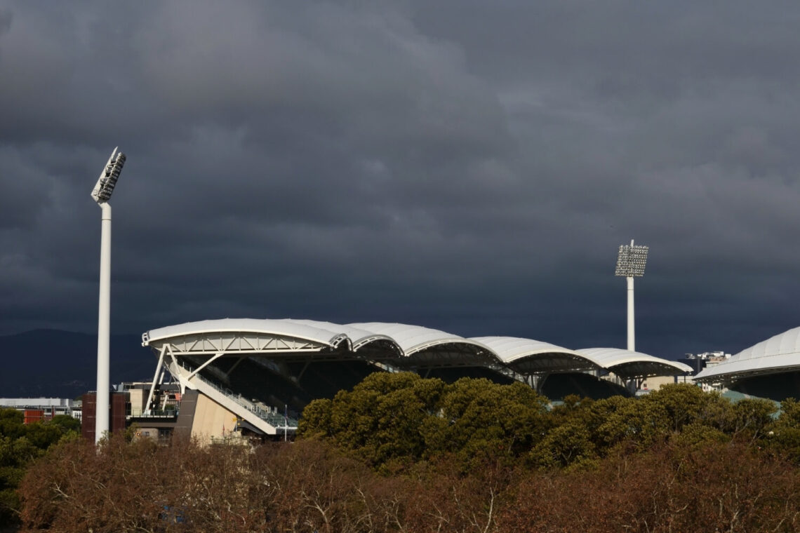 the adelaide sports stadium from the outside