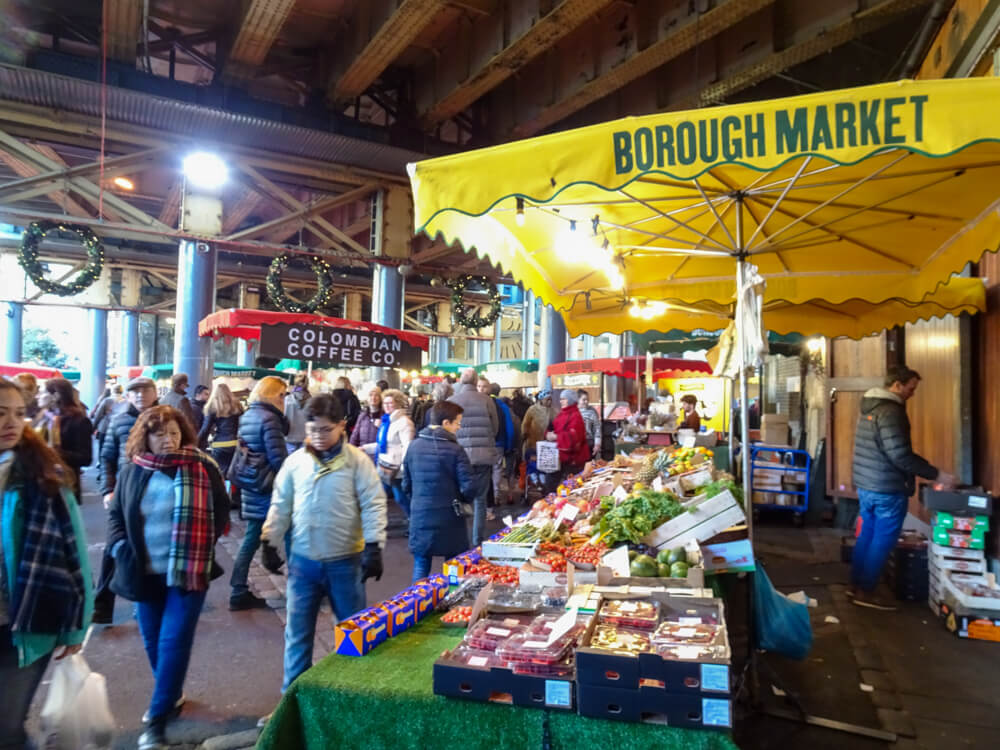 borough market food stall