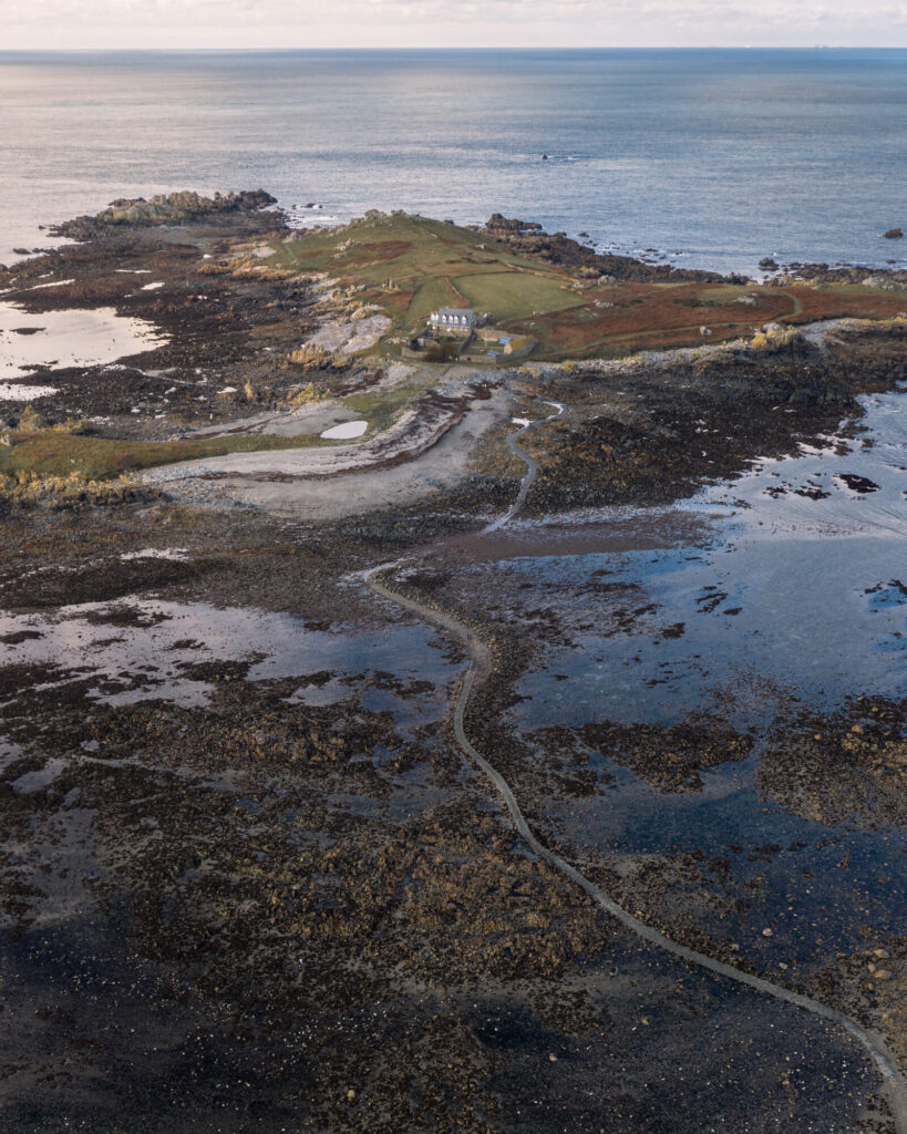 Lihou island drone shot