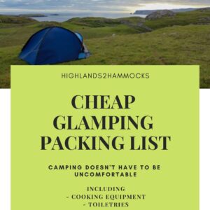 Glamping Packing List
