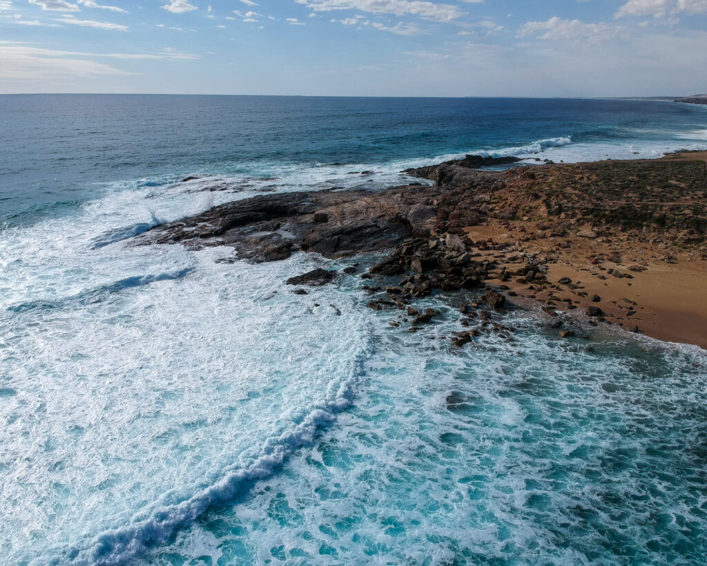 greenly beach coastline