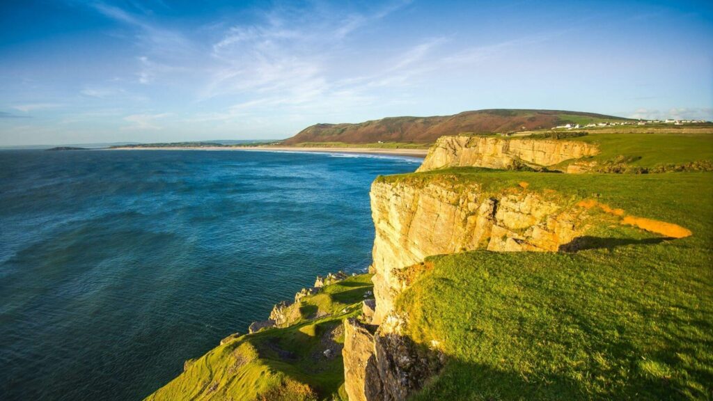 wales cliffs