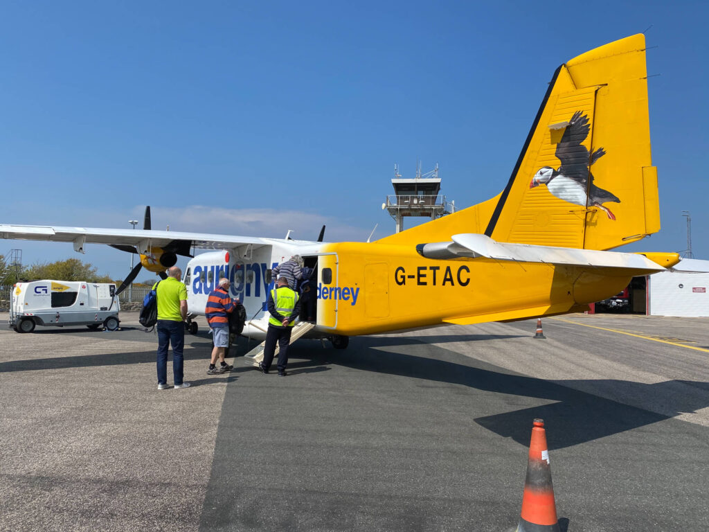 aurigny plane