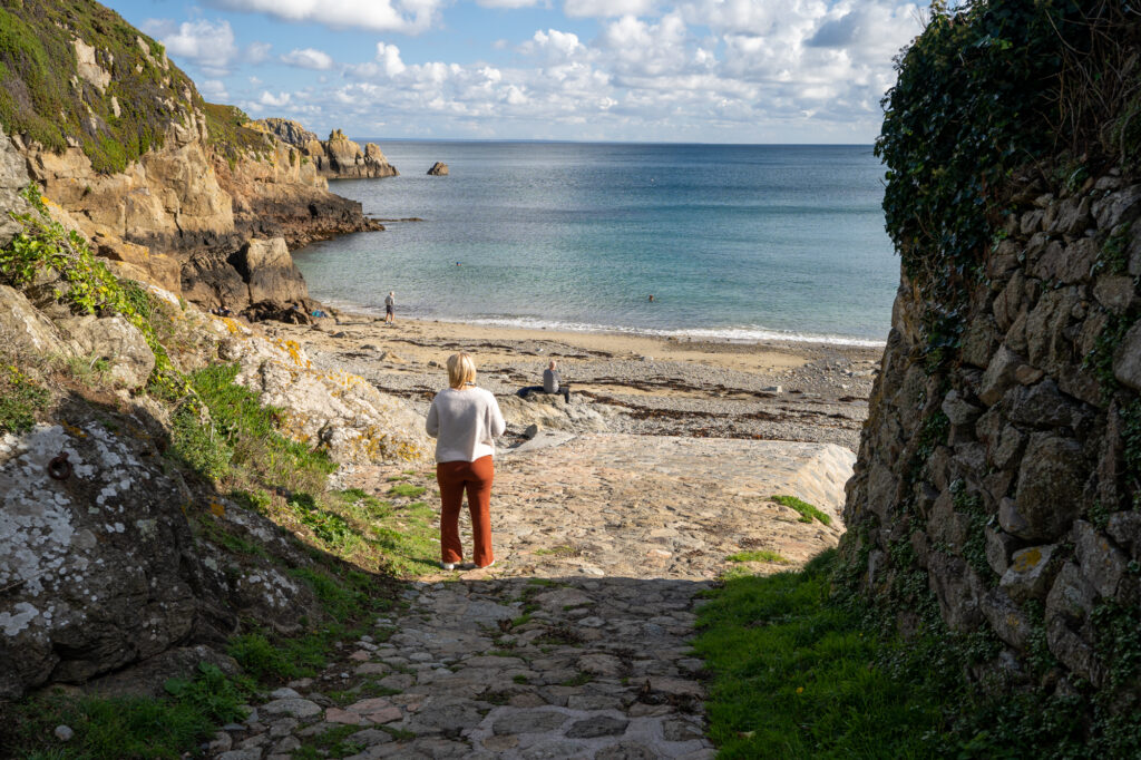 girl at saints bay