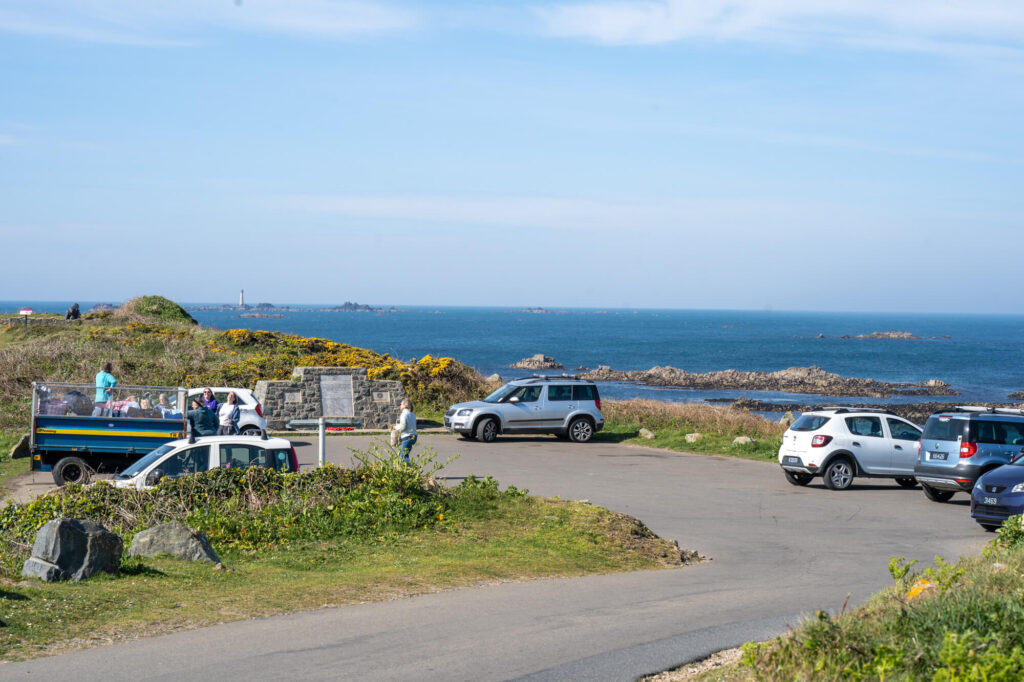 car park at leree headland