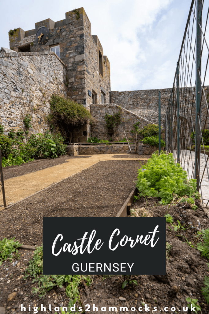 Castle Cornet garden
