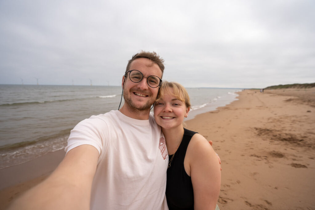 balmeadie beach selfie