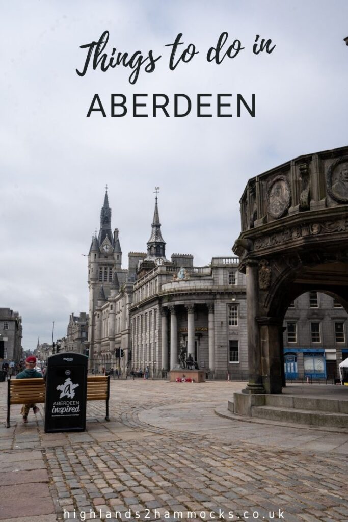 things to do in aberdeen pinterest image