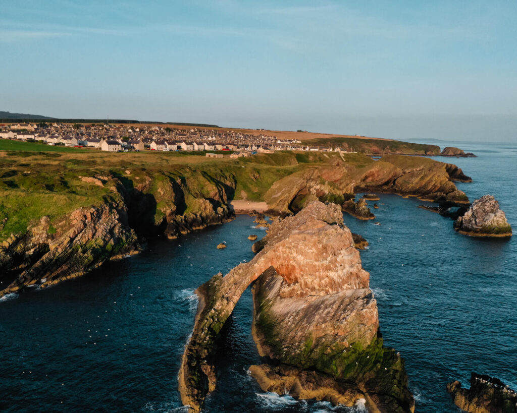 Bow Fiddle Rock drone