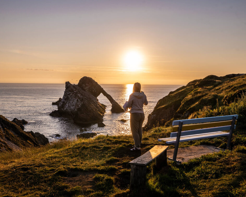 Bow Fiddle Rock sunrise