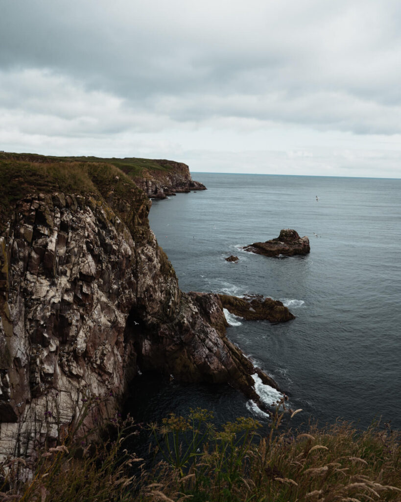 Bullers of Buchan cliffs