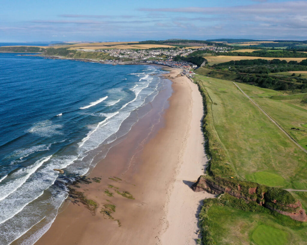 Cullen Beach drone photo