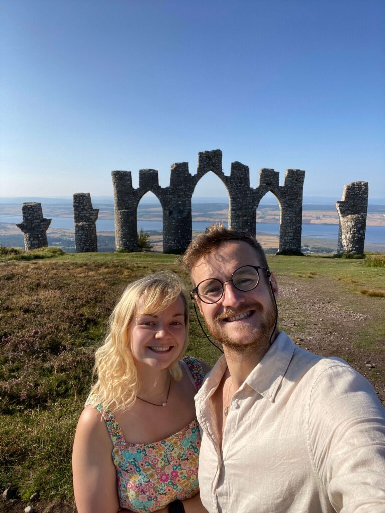 selfie at fyrish monument