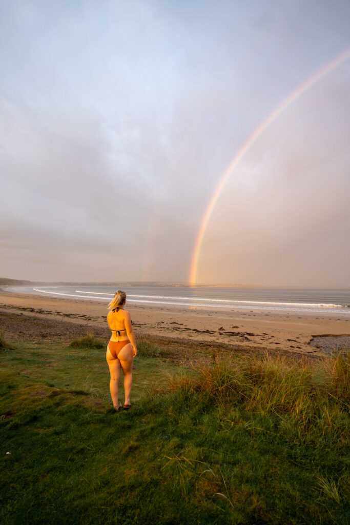 dunnet bay rainbow