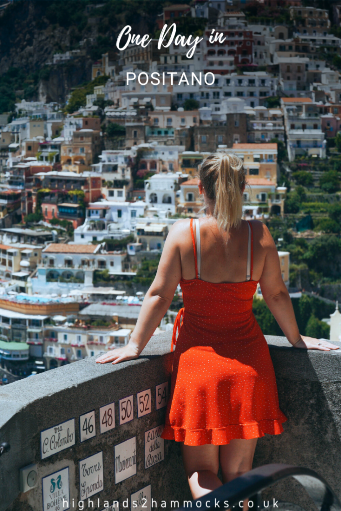 One Day in Positano Itinerary