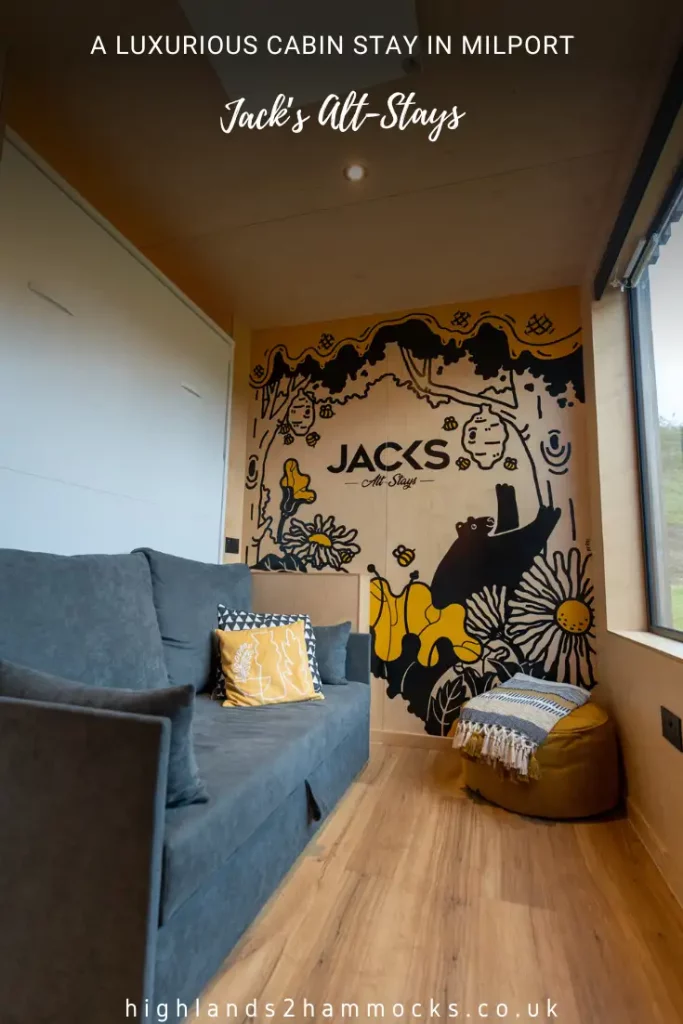 Jack’s Alt-Stays A Luxurious Cabin Stay in Milport