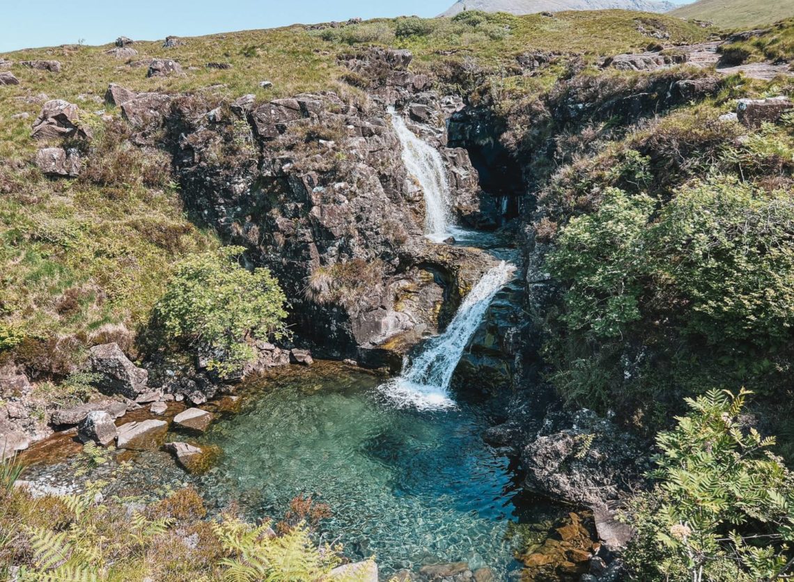 Read more about the article Glenbrittle Falls on the Isle of Skye – A Complete Guide to Visiting Isle of Skye’s Secret Fairy Pools