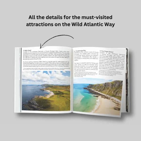 Destination Atlantic Way Guide Book - The Ultimate Wild Atlantic Way Road Trip Book - Image 4