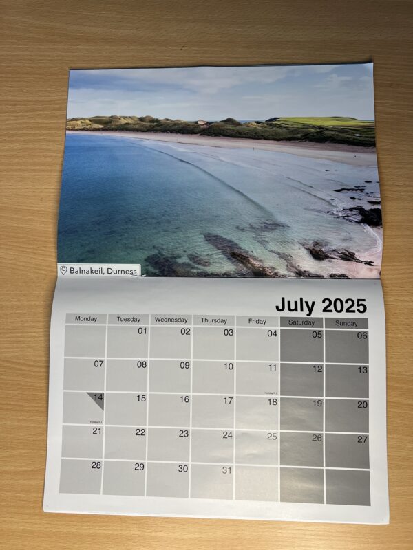 Scotland calendar