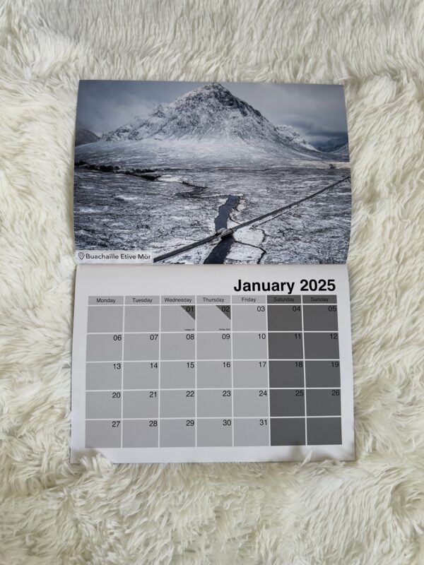 The Best of Scotland Calendar - Limited Edition 2025 Photo Calendar - Image 2