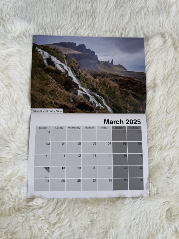 The Best of Scotland Calendar - Limited Edition 2025 Photo Calendar - Image 3