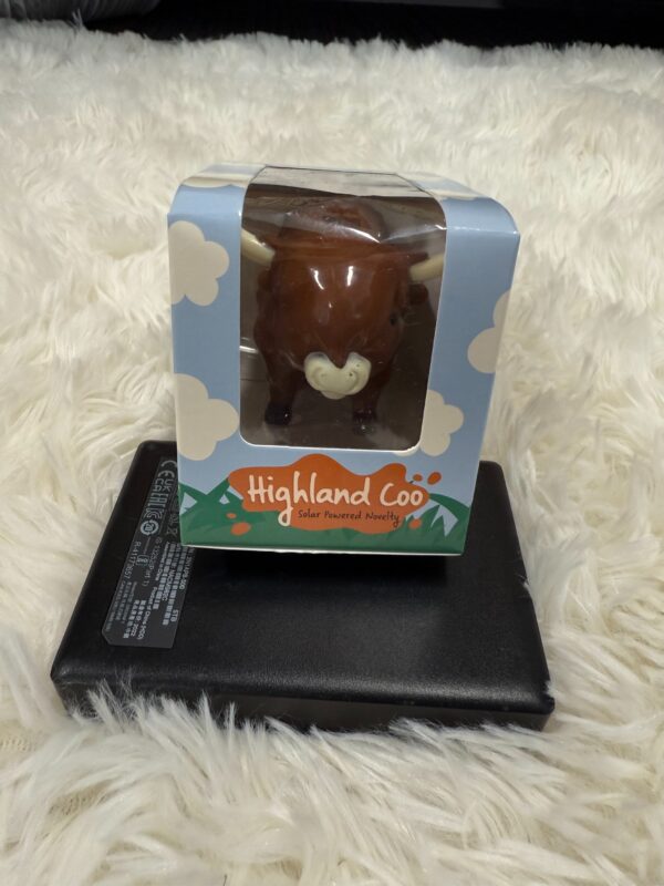 Highland Coo Cow Solar Pal