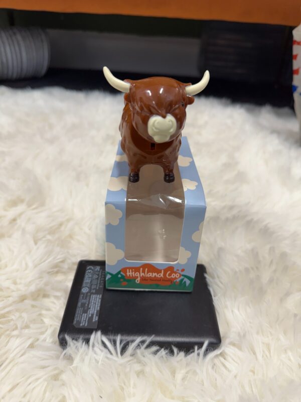 Highland Coo Cow Solar Pal