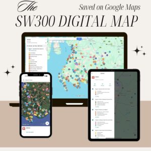 Ultimate SW300 Digital Map – 110+ South West 300 Sights on Google Maps | Southwest Scotland Interactive Road Trip Route Planner
